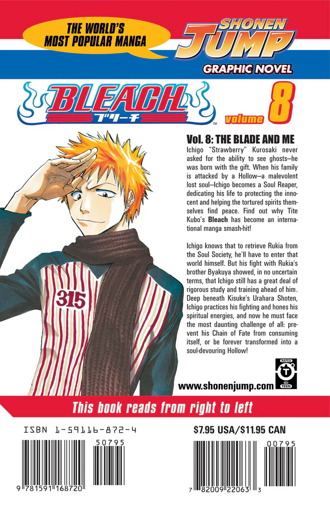 BLEACH Manga Volume 8 - Image 2