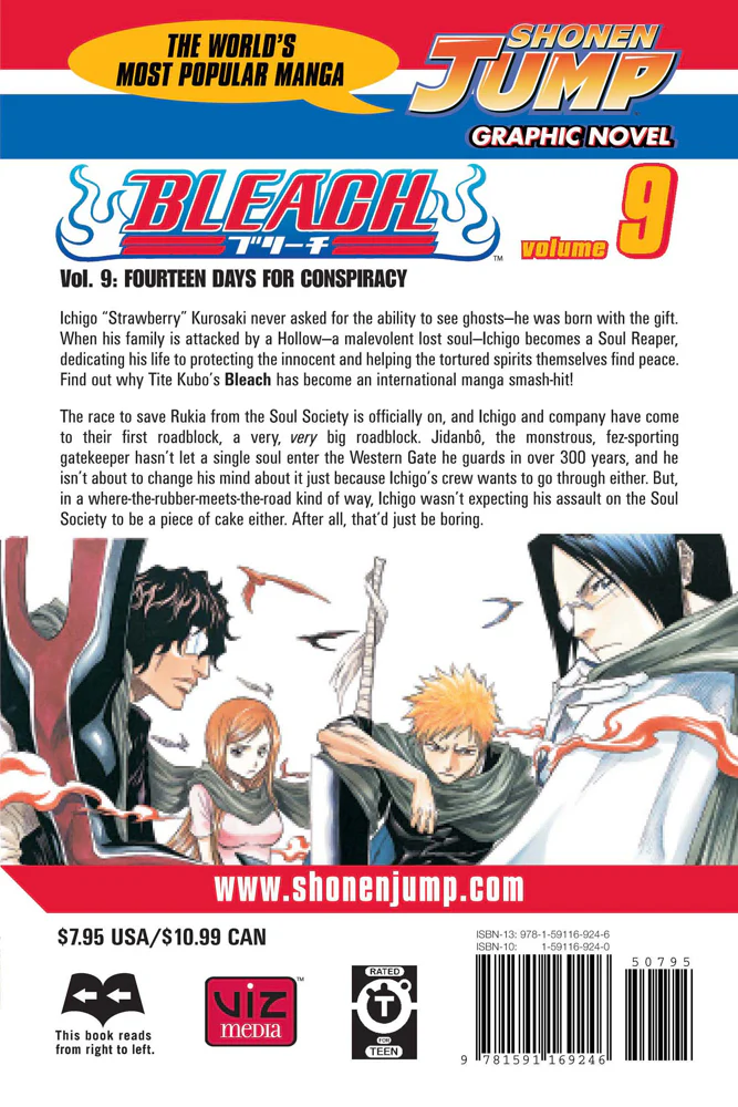 BLEACH Manga Volume 9 - Image 2