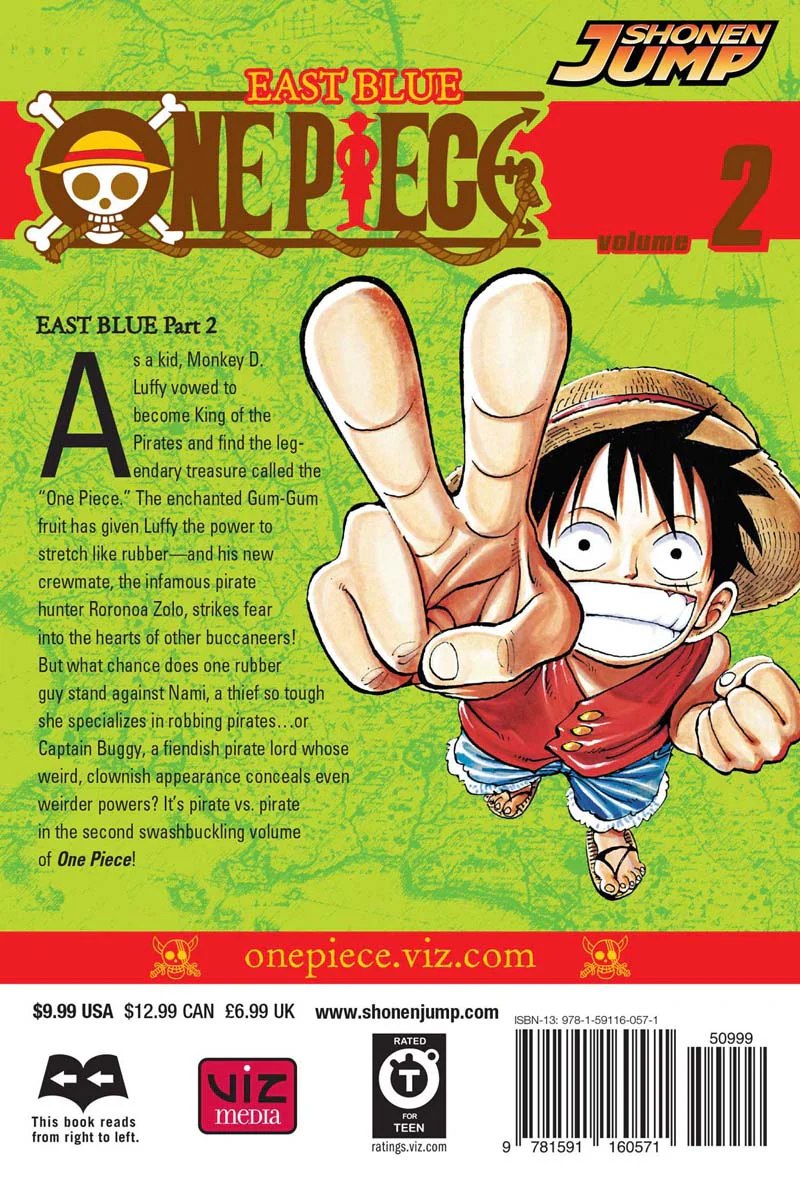 One Piece Manga Volume 2 - Image 2