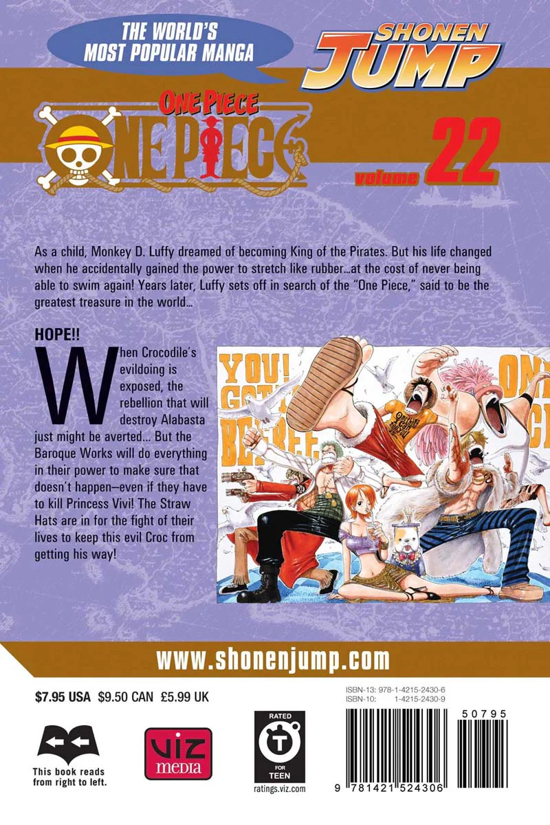 One Piece Manga Volume 22 - Image 2